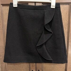 J. Crew Factory Ruffle Front Mini Skirt Size 2